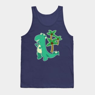 T-Rex in the Wild Tank Top